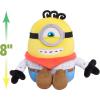 Illumination Minions & Monsters James Squooshy Plush Toy, 7-Inch Soft Squishy Stuffed Animal, Sensory Fidget Toy with Bean Fill, Kids Gift Ages 3+