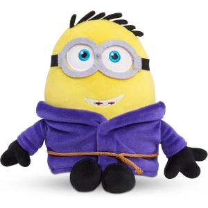 Illumination Minions & Monsters Henry Squooshy Plush Toy, 8-Inch Soft Squishy Stuffed Animal, Sensory Fidget Toy with Bean Fill, Kids Gift Ages 3+