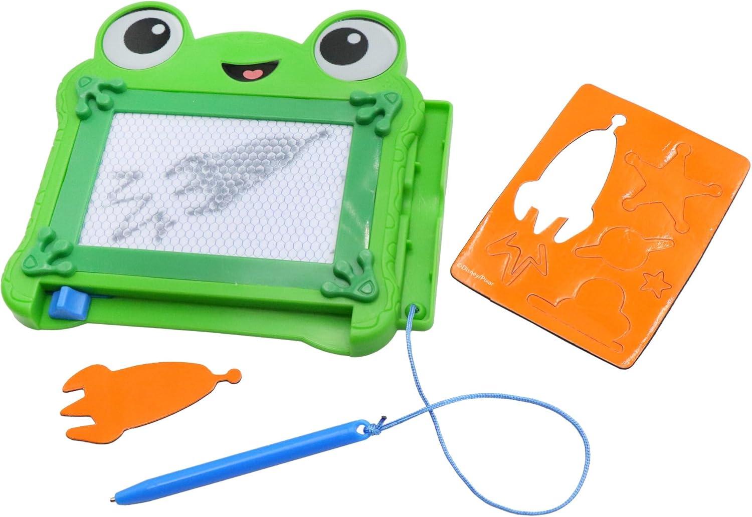 image:imageDisney Pixar Toy Story 5 Draw amp Erase Lilypad Set Frog DryErase Glow Board amp Travel Magnetic Pen Board Create Art Stencils amp Markers Kids 3