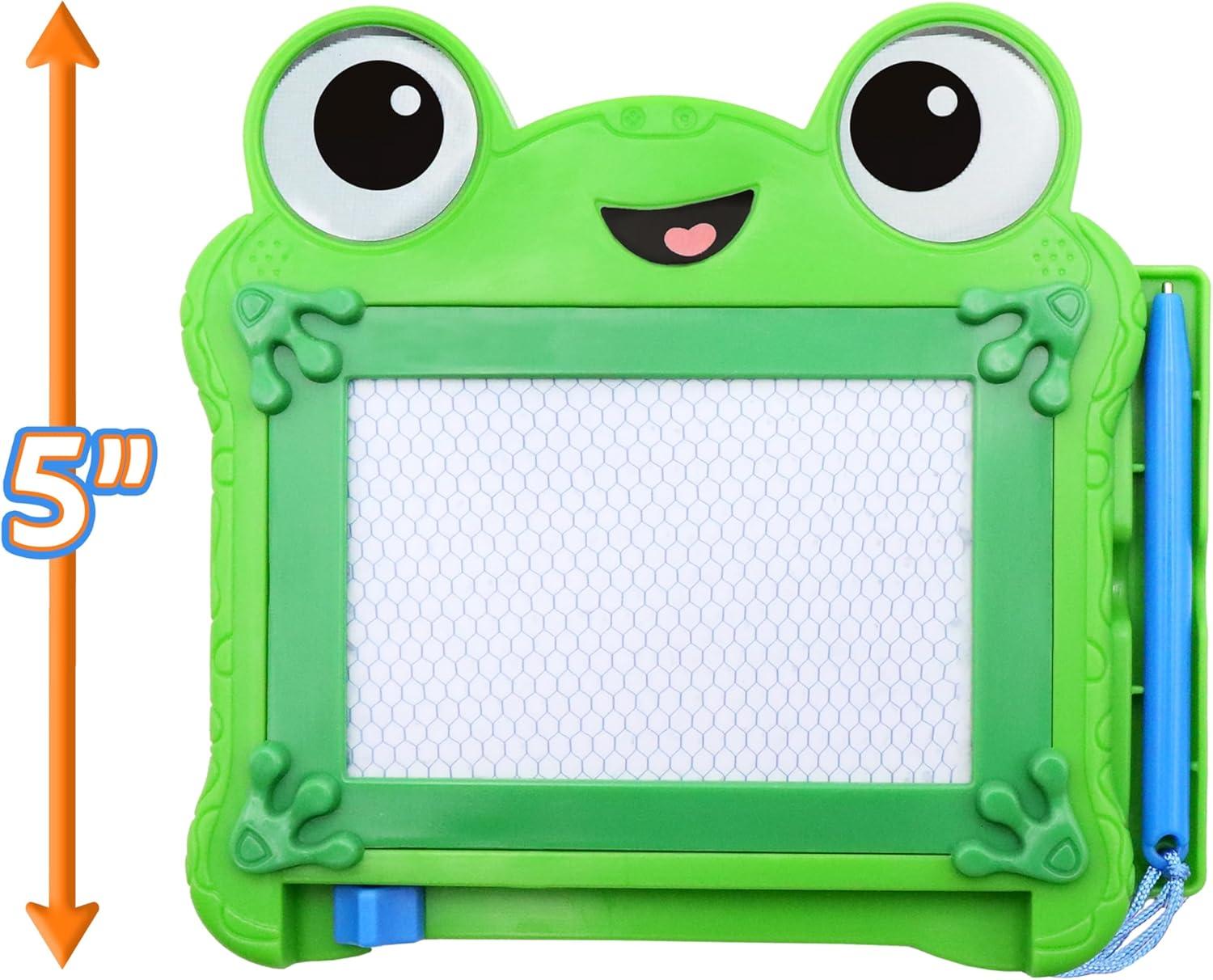 image:imageDisney Pixar Toy Story 5 Draw amp Erase Lilypad Set Frog DryErase Glow Board amp Travel Magnetic Pen Board Create Art Stencils amp Markers Kids 3