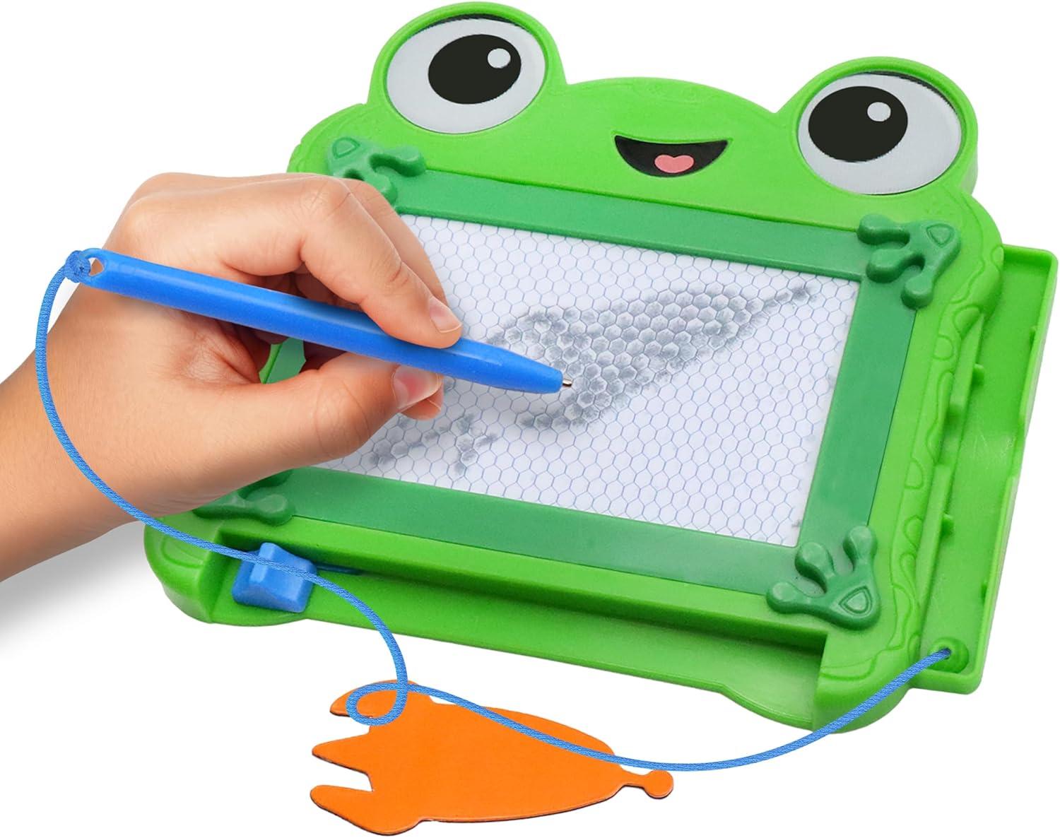 image:imageDisney Pixar Toy Story 5 Draw amp Erase Lilypad Set Frog DryErase Glow Board amp Travel Magnetic Pen Board Create Art Stencils amp Markers Kids 3