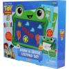 Disney Pixar Toy Story 5 Draw & Erase Lilypad Set – Frog Dry-Erase Glow Board & Travel Magnetic Pen Board, Create Art, Stencils & Markers, Kids 3+