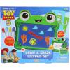 Disney Pixar Toy Story 5 Draw & Erase Lilypad Set – Frog Dry-Erase Glow Board & Travel Magnetic Pen Board, Create Art, Stencils & Markers, Kids 3+