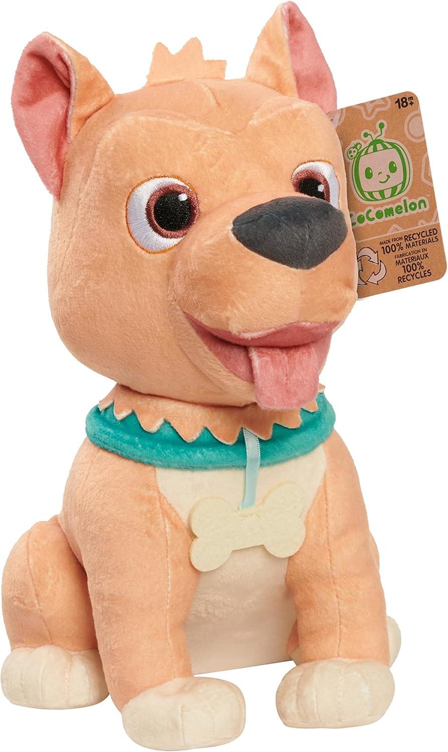 image:imageJust Play Cocomelon 100 Recycled Materials Bingo Plush Stuffed Animal Dog Officially Licensed Kids Toys for Ages 18 Month10 inches