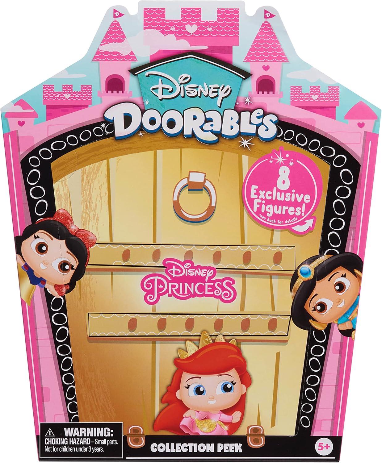 image:imageDisney Doorables Glitter and Gold Princess Collection Peek 8 Blind Bag Inspired Collectible Figures Kids Toys for Ages 5 Up by Just Play