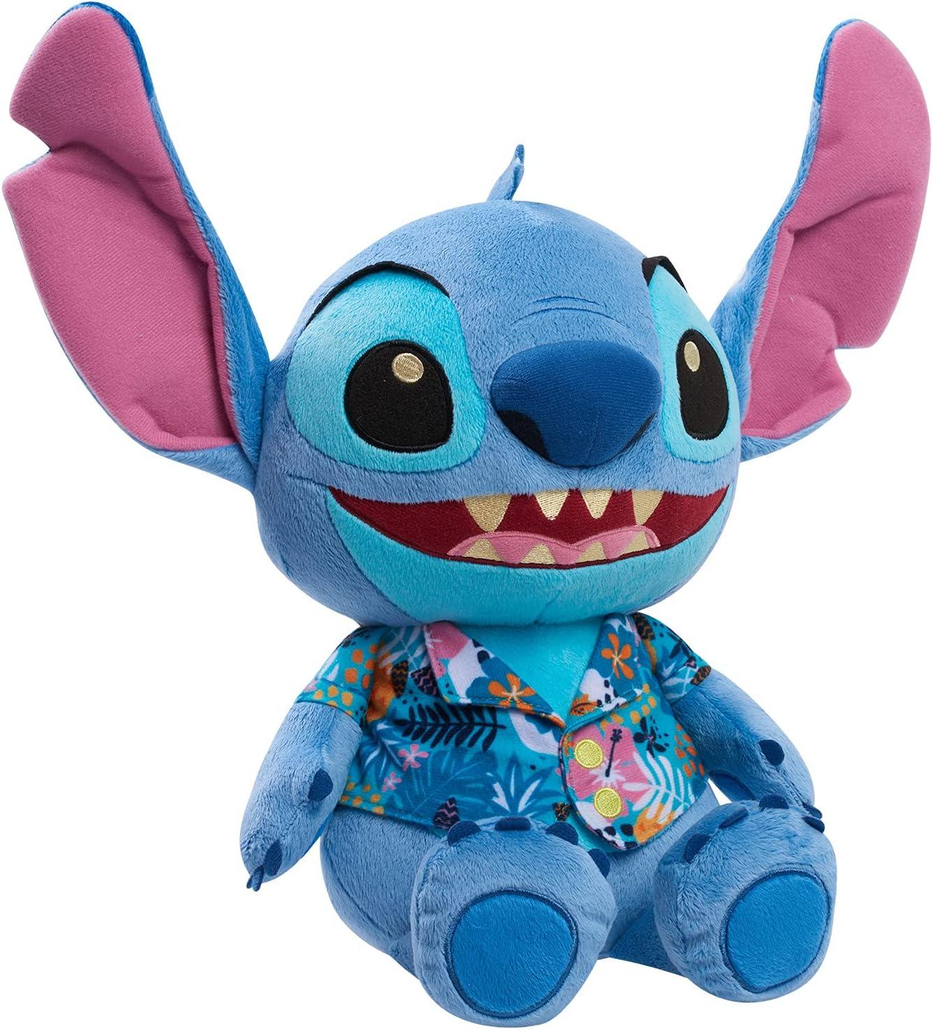 image:imageDisneys Lilo amp Stitch 13Inch Large Stitch Plushie Stuffed Animal Tropical Theme Alien Kids Toys for Ages 2 Up by Just Play