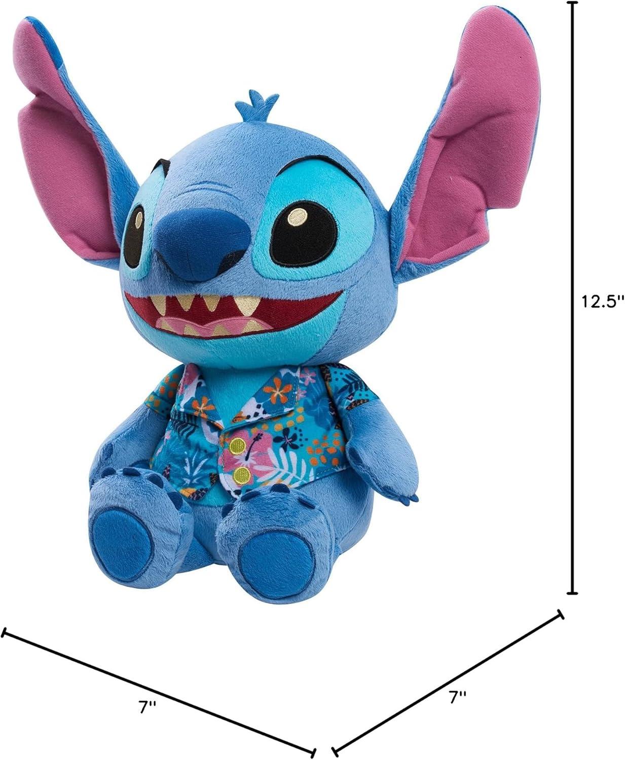 image:imageDisneys Lilo amp Stitch 13Inch Large Stitch Plushie Stuffed Animal Tropical Theme Alien Kids Toys for Ages 2 Up by Just Play
