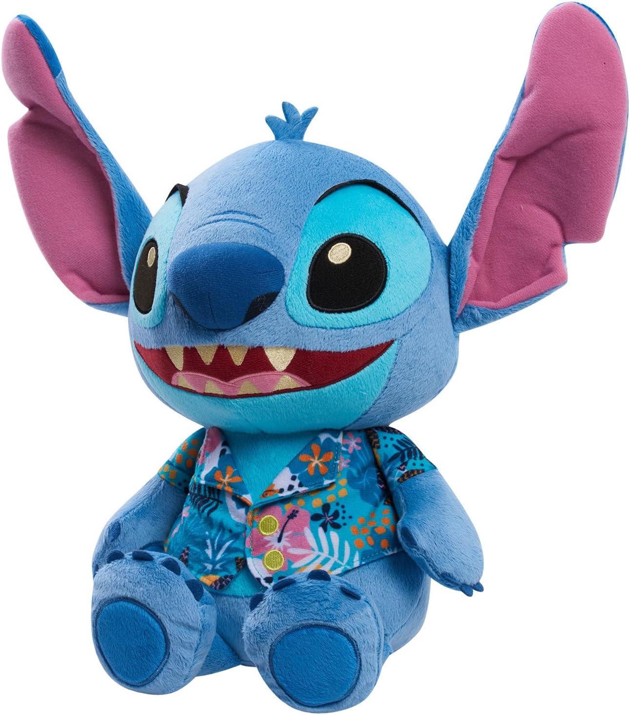 image:imageDisneys Lilo amp Stitch 13Inch Large Stitch Plushie Stuffed Animal Tropical Theme Alien Kids Toys for Ages 2 Up by Just Play