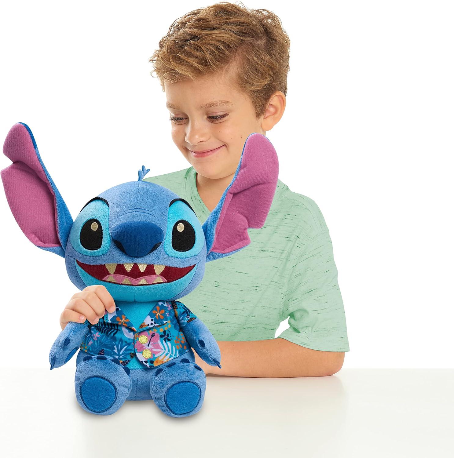 image:imageDisneys Lilo amp Stitch 13Inch Large Stitch Plushie Stuffed Animal Tropical Theme Alien Kids Toys for Ages 2 Up by Just Play