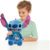 Disney’s Lilo & Stitch 13-Inch Large Stitch Plushie Stuffed Animal, Tropical Theme, Alien, Kids Toys for Ages 2 Up by Just Play