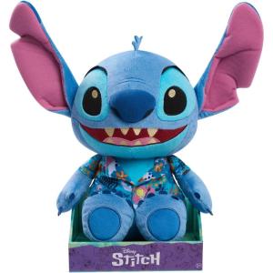 Disney’s Lilo & Stitch 13-Inch Large Stitch Plushie Stuffed Animal, Tropical Theme, Alien, Kids Toys for Ages 2 Up by Just Play