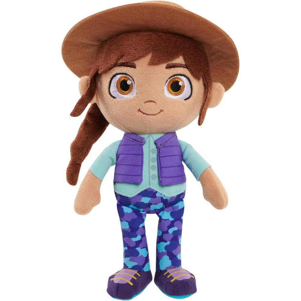 image:imageJust Play Netflix Ridley Jones Collectible Plushie Peaches Toy 8Inch Stuffed Animal Astronaut Monkey Kids Toys for Ages 3 UpRidley