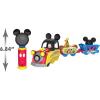 Disney Junior Mickey Mouse Funhouse Light the Way Train, Musical Toy Train Set with Controller, Preschool