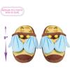Flipeez Slippers – Bumblebee, Medium, Fits Kids Sizes 13-3