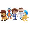 Just Play Netflix Ridley Jones Collectible Plushie Peaches Toy, 8-Inch Stuffed Animal, Astronaut Monkey, Kids Toys for Ages 3 Up(Fred)