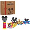 Disney Junior Mickey Mouse Funhouse Light the Way Train, Musical Toy Train Set with Controller, Preschool