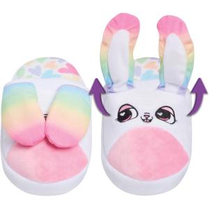 Flipeez Slippers – Bunny, Small, Fits Kids Sizes 9-12