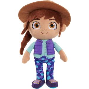 Just Play Netflix Ridley Jones Collectible Plushie Peaches Toy, 8-Inch Stuffed Animal, Astronaut Monkey, Kids Toys for Ages 3 Up(Ridley)