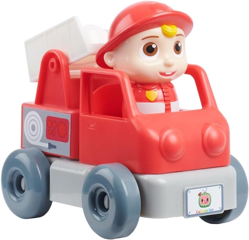 image:imageCocomelon Build A Vehicle Playset Includes 3 Vehicle Sets Styles May Vary Officially Licensed Kids Toys for Ages 18 Month by Just Play