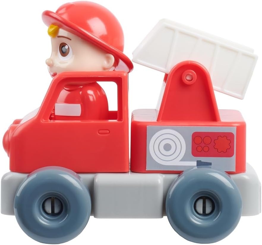 image:imageCocomelon Build A Vehicle Playset Includes 3 Vehicle Sets Styles May Vary Officially Licensed Kids Toys for Ages 18 Month by Just Play